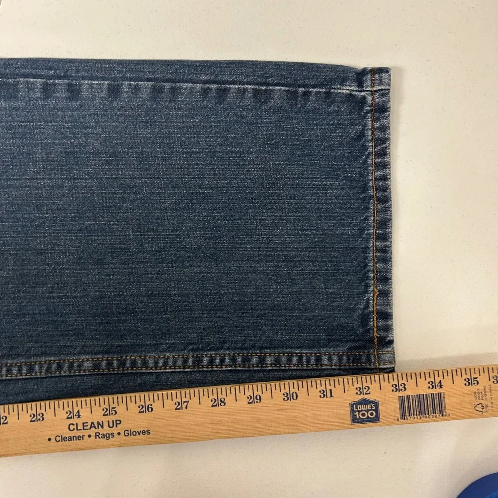Levi's 559 Relaxed Straight Jeans Mens 38x34 Blue 100% Cotton Denim